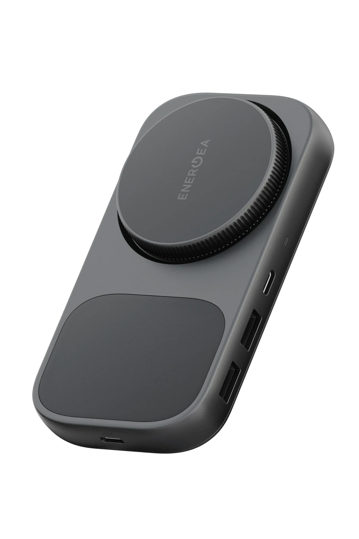 Energea Widock Plus Qi2 Kablosuz Şarj Destekli 7in1 4K Type-C Hub Dönüştürücü
