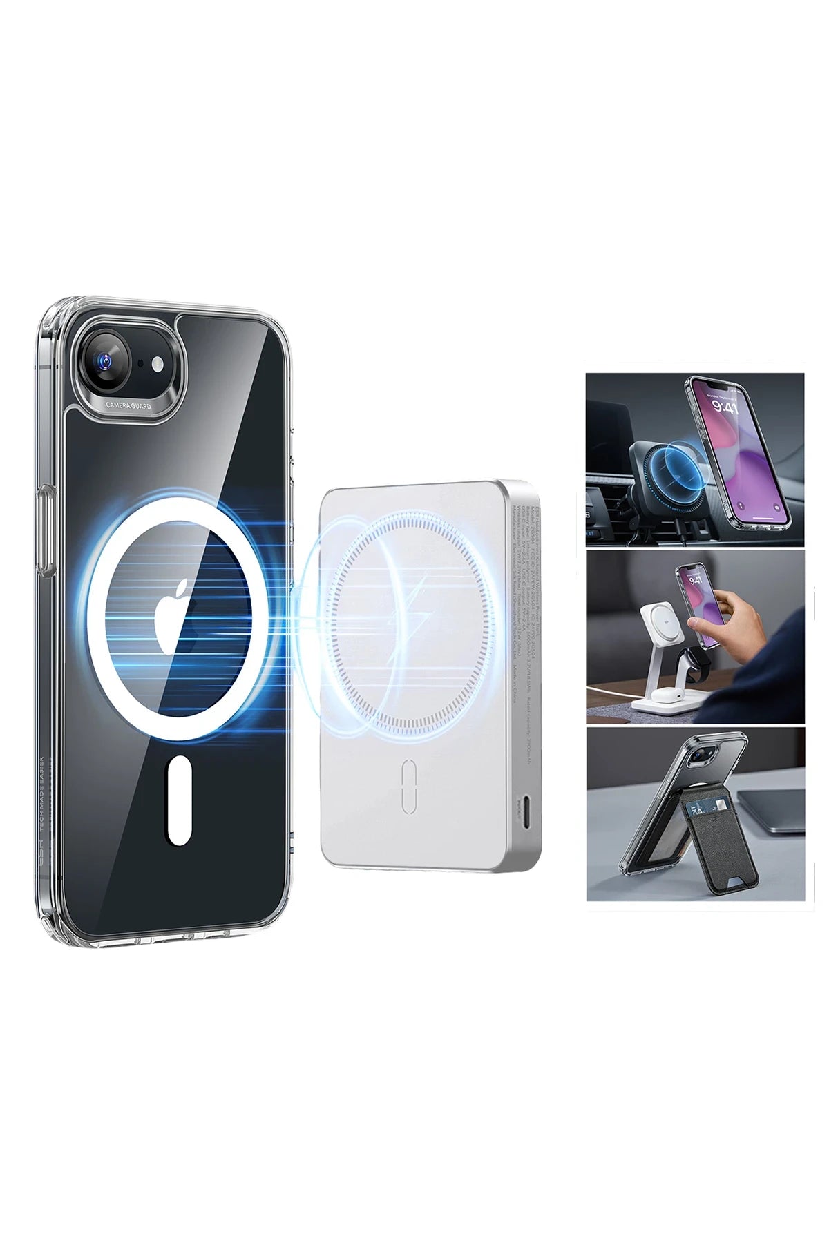 ESR Apple iPhone 17E/16E Classic Hybrid Magsafe Telefon Kılıfı