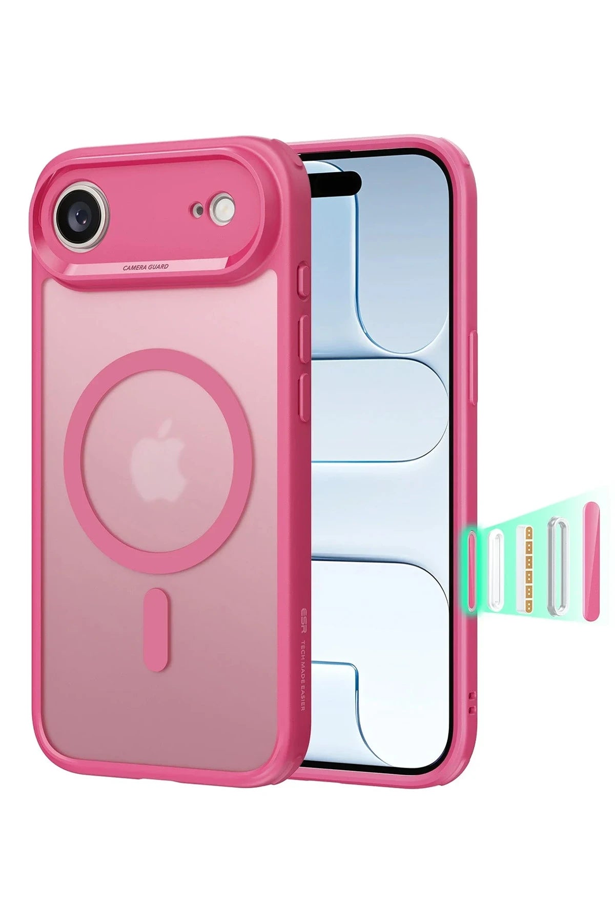 ESR iPhone 17 Air Classic Hybrid Magsafe Telefon Kılıfı