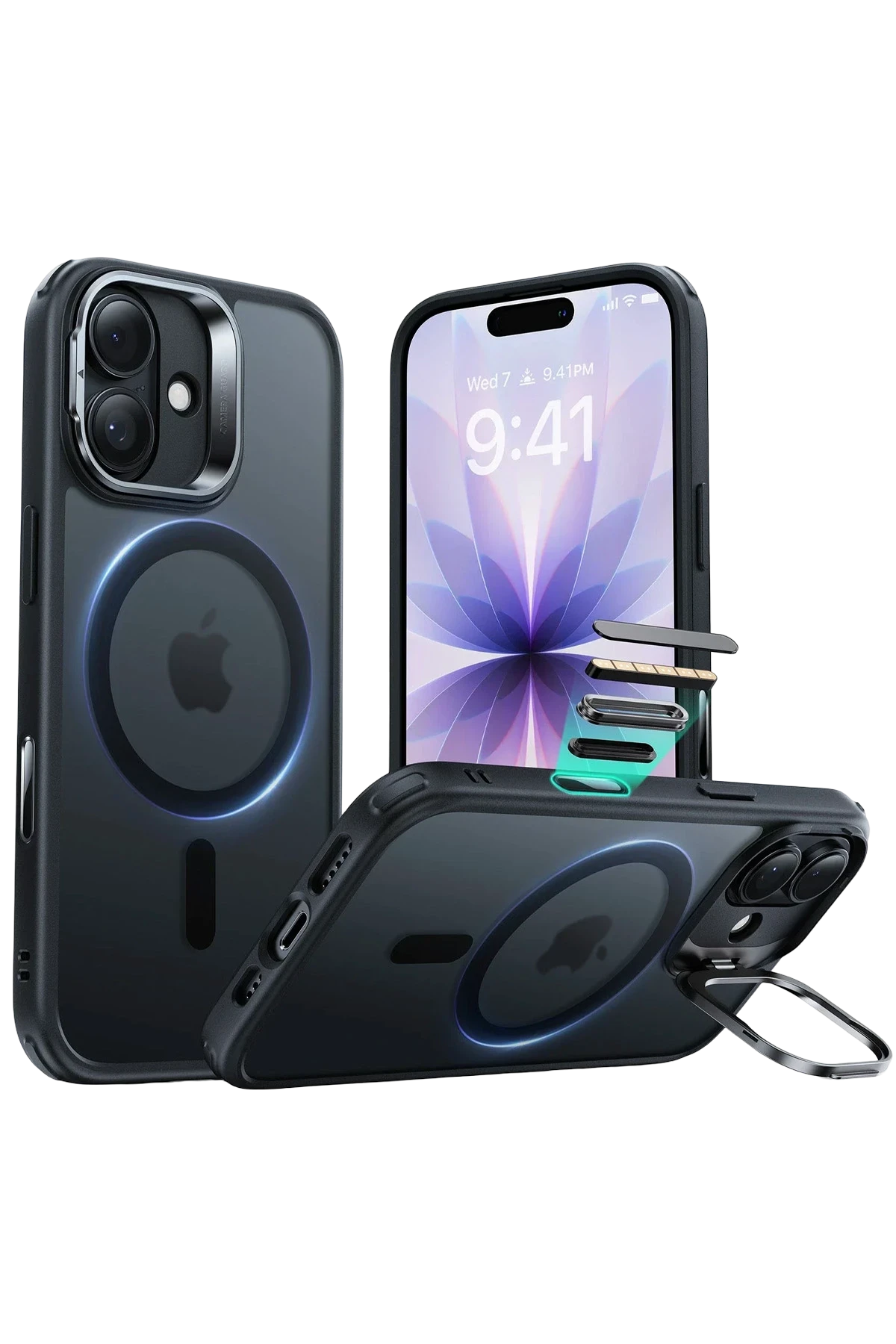 ESR iPhone 17 Air Classic Hybrid Magsafe Standlı Telefon Kılıfı