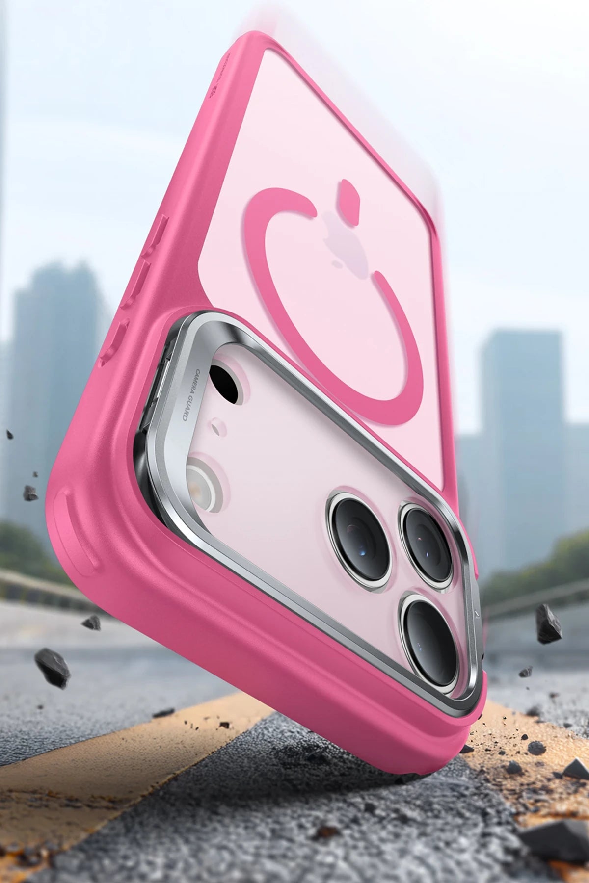 ESR iPhone 17 Air Classic Hybrid Magsafe Standlı Telefon Kılıfı