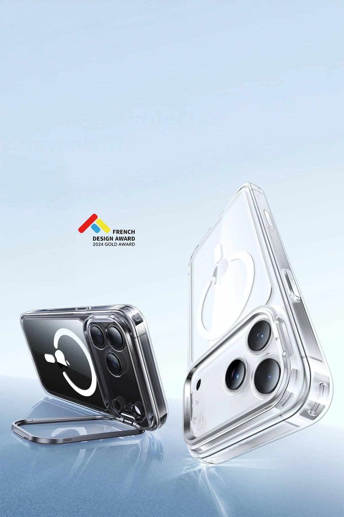 ESR iPhone 17 Air Classic Hybrid Magsafe Standlı Telefon Kılıfı