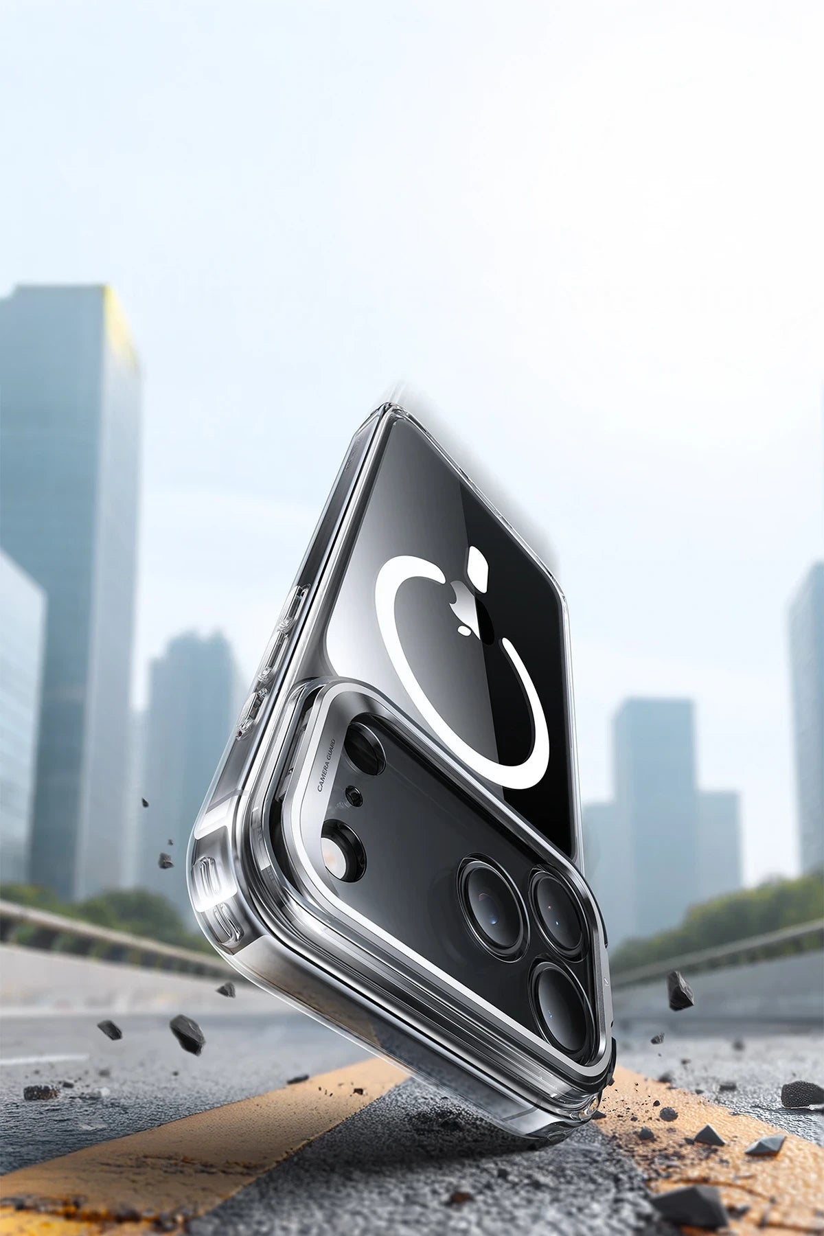 ESR iPhone 17 Air Classic Hybrid Magsafe Standlı Telefon Kılıfı