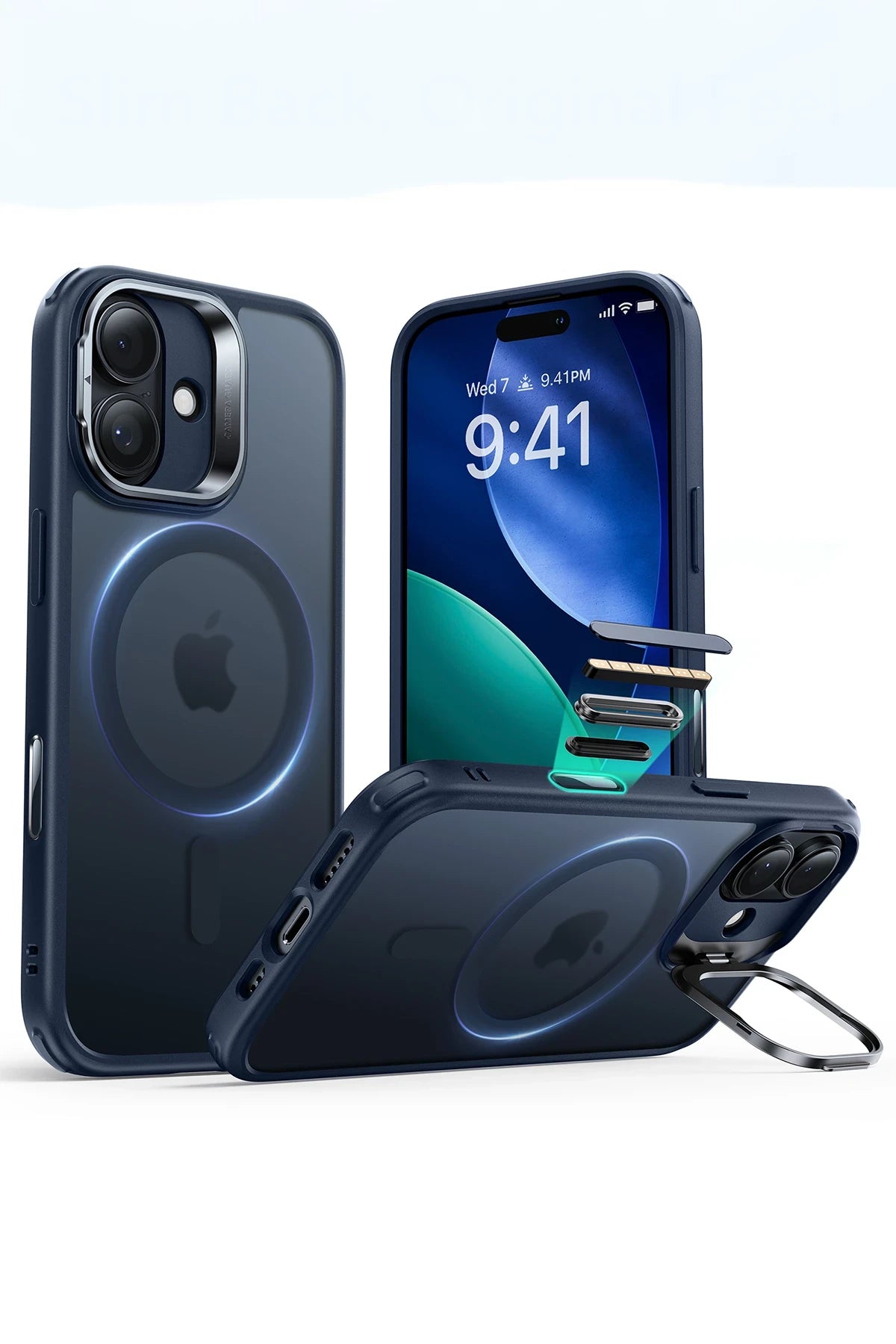 ESR iPhone 17 Classic Hybrid Magsafe Standlı Telefon Kılıfı