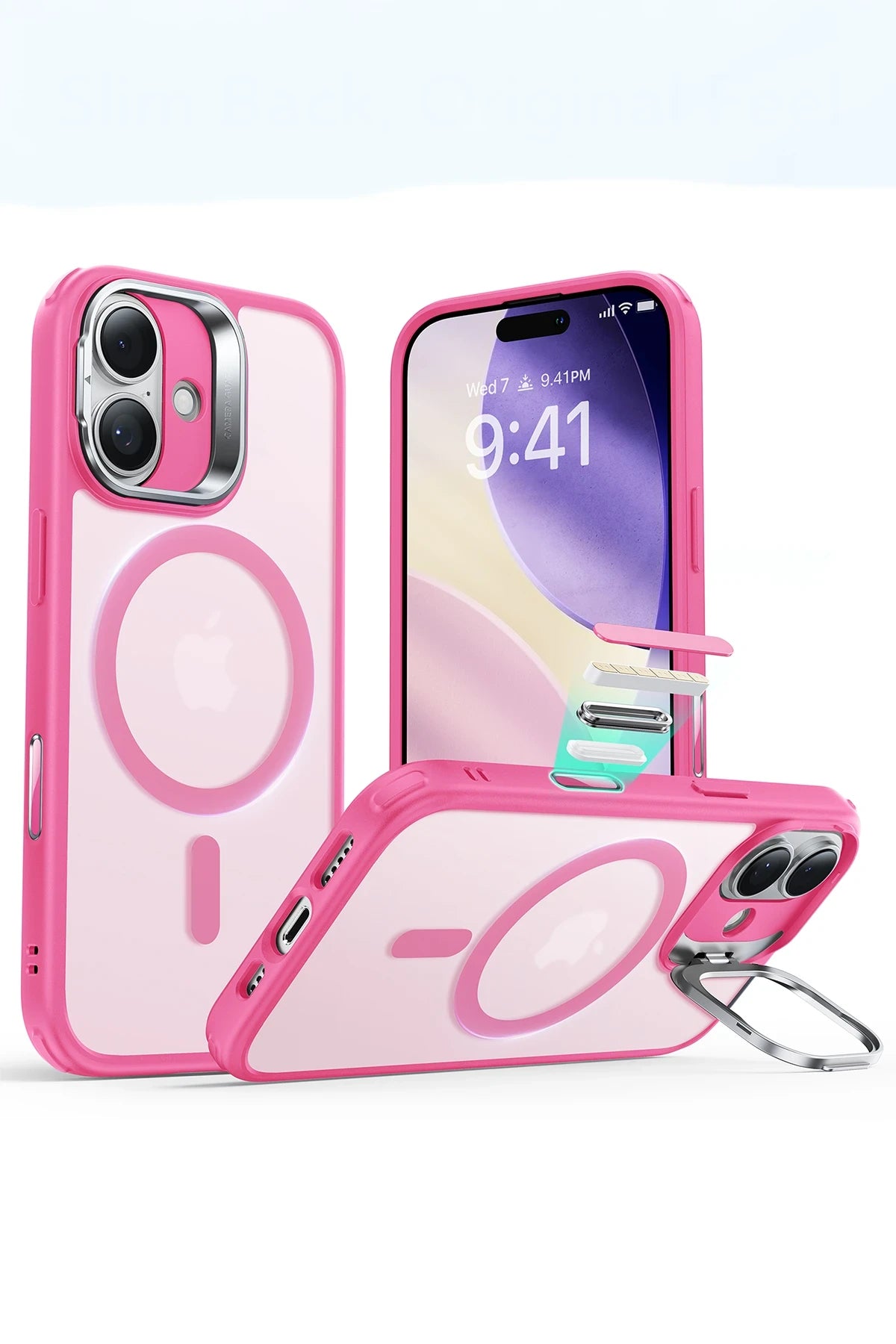 ESR iPhone 17 Classic Hybrid Magsafe Standlı Telefon Kılıfı