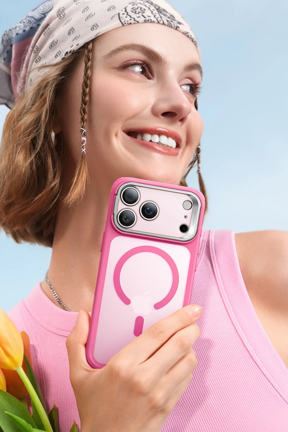 ESR iPhone 17 Classic Hybrid Magsafe Standlı Telefon Kılıfı