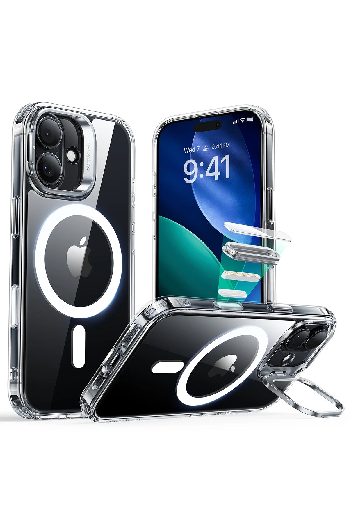 ESR iPhone 17 Classic Hybrid Magsafe Standlı Telefon Kılıfı