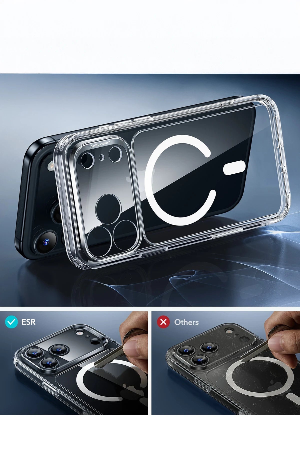 ESR iPhone 17 Pro Classic Hybrid Magsafe Telefon Kılıfı