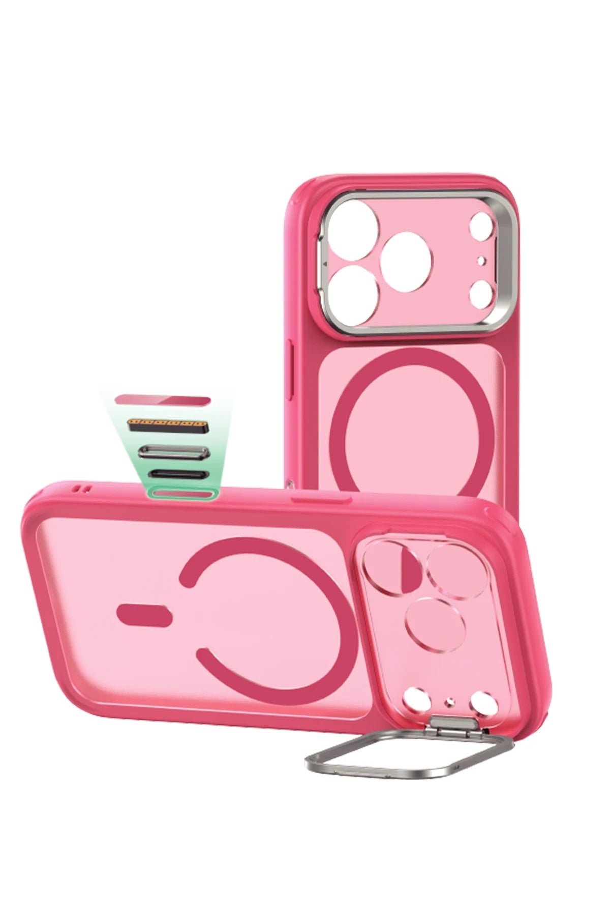 ESR iPhone 17 Pro Classic Hybrid Magsafe Standlı Telefon Kılıfı