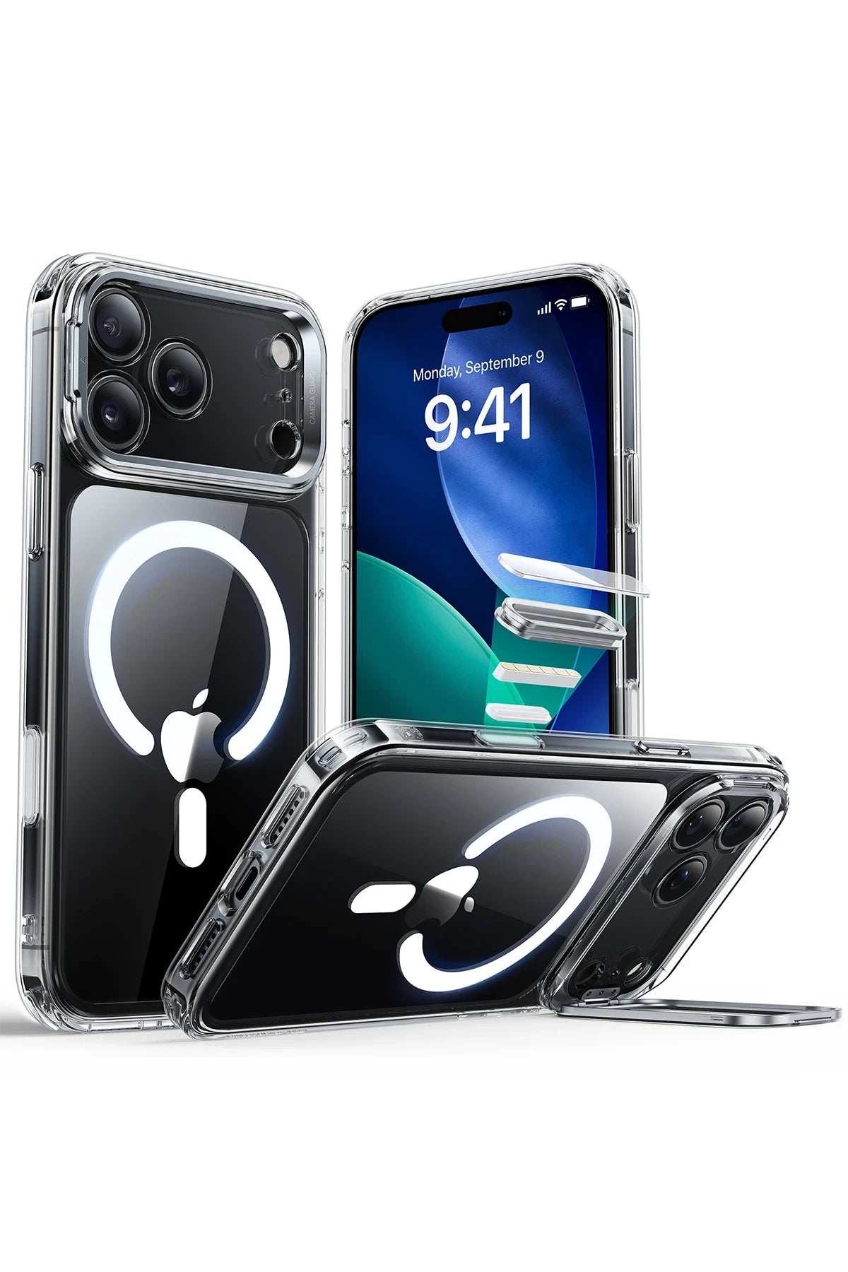 ESR iPhone 17 Pro Classic Hybrid Magsafe Standlı Telefon Kılıfı