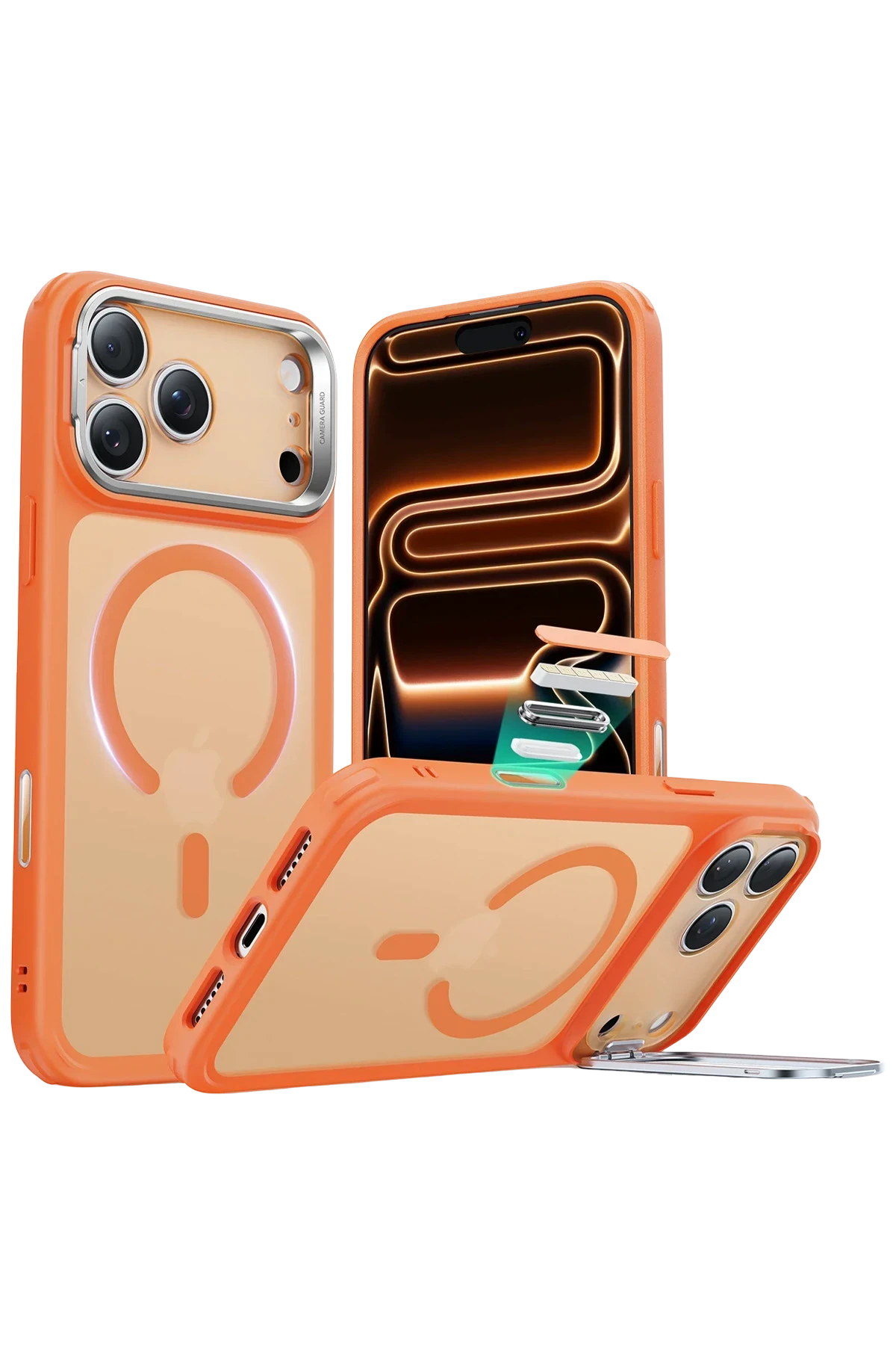 ESR iPhone 17 Pro Classic Hybrid Magsafe Standlı Telefon Kılıfı