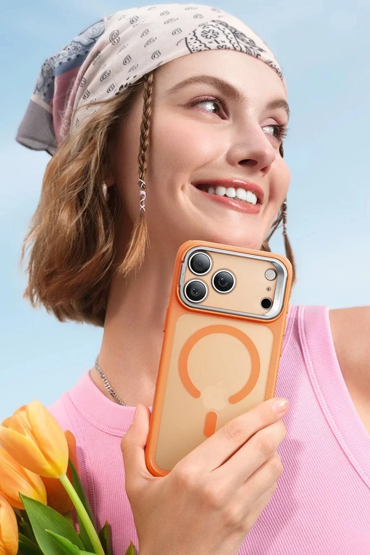 ESR iPhone 17 Pro Classic Hybrid Magsafe Standlı Telefon Kılıfı