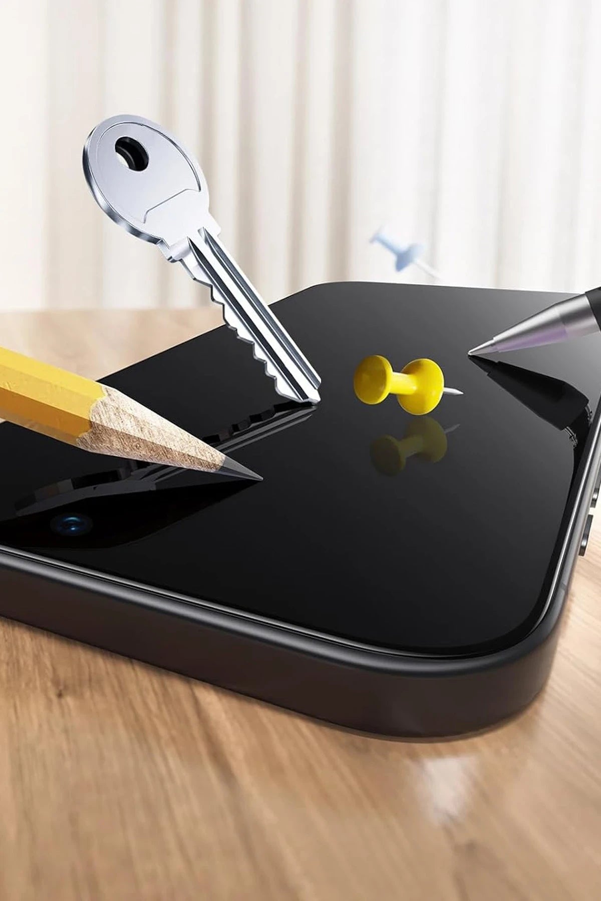 ESR iPhone 17 Pro UltraFit Classic Kolay Uygulama Aparatlı Cam Ekran Koruyucu