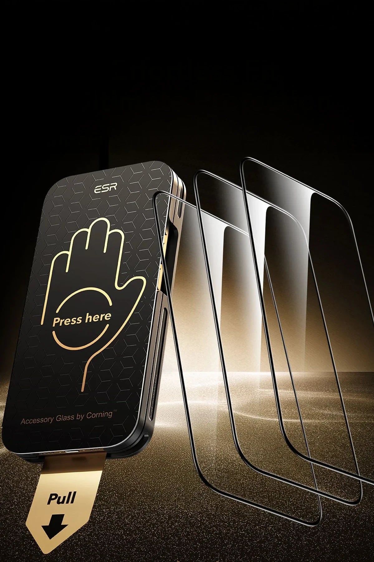 ESR iPhone 17 UltraFit Armorite Pro Yansıtma Önleyici Kolay Uygulama Aparatlı Cam Ekran Koruyucu