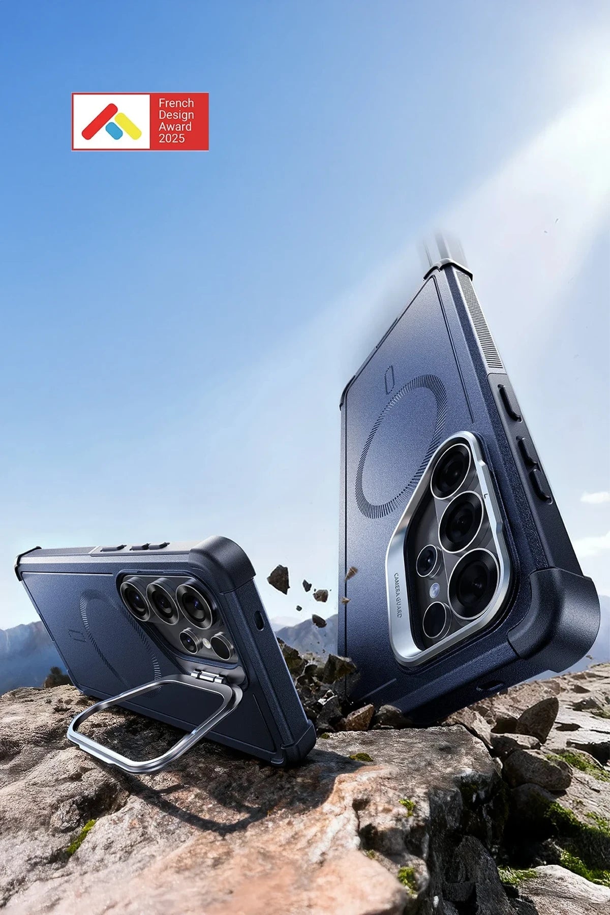 ESR Samsung Galaxy S26 Ultra Cyber Tough Magsafe Stantlı Telefon Kılıfı