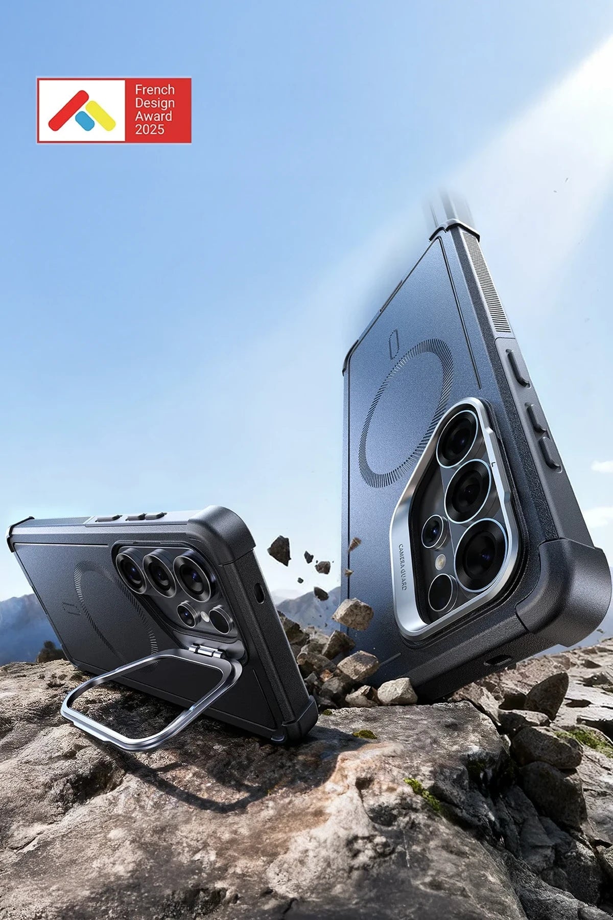 ESR Samsung Galaxy S26 Ultra Cyber Tough Magsafe Stantlı Telefon Kılıfı