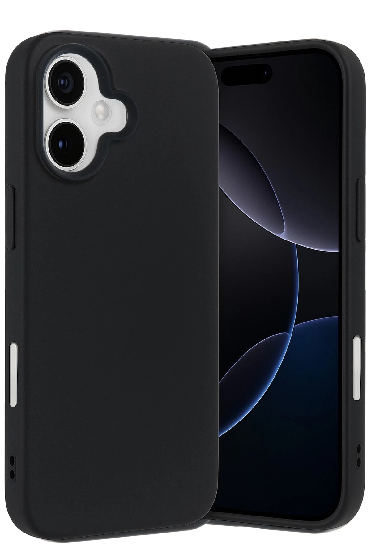 Cepax iPhone 17 Nano içi Kadife Silikon Telefon Kılıfı