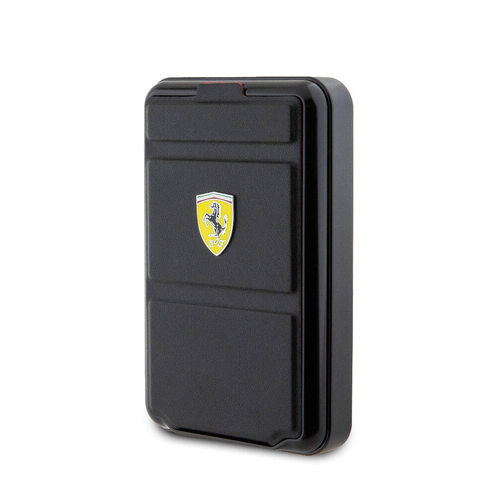 Ferrari 973WP Orjinal Lisanslı M-safe Şarj Özellikli Standlı Metal Logolu Powerbank 10.000mAh