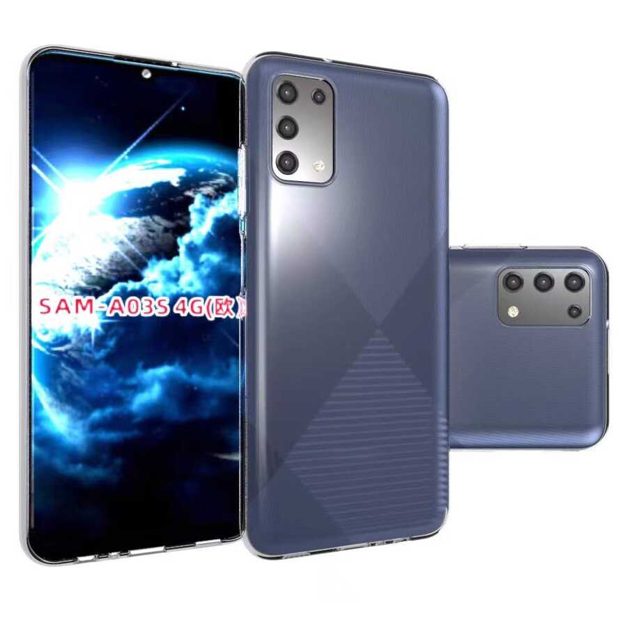 Cepax Galaxy A03S Süper Silikon Telefon Kılıfı