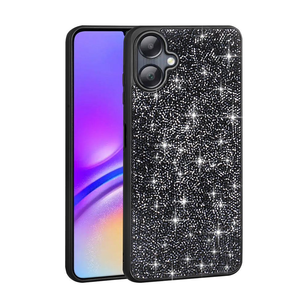 Cepax Galaxy A06 Parlak Taşlı Tasarım Pırlanta Kılıf