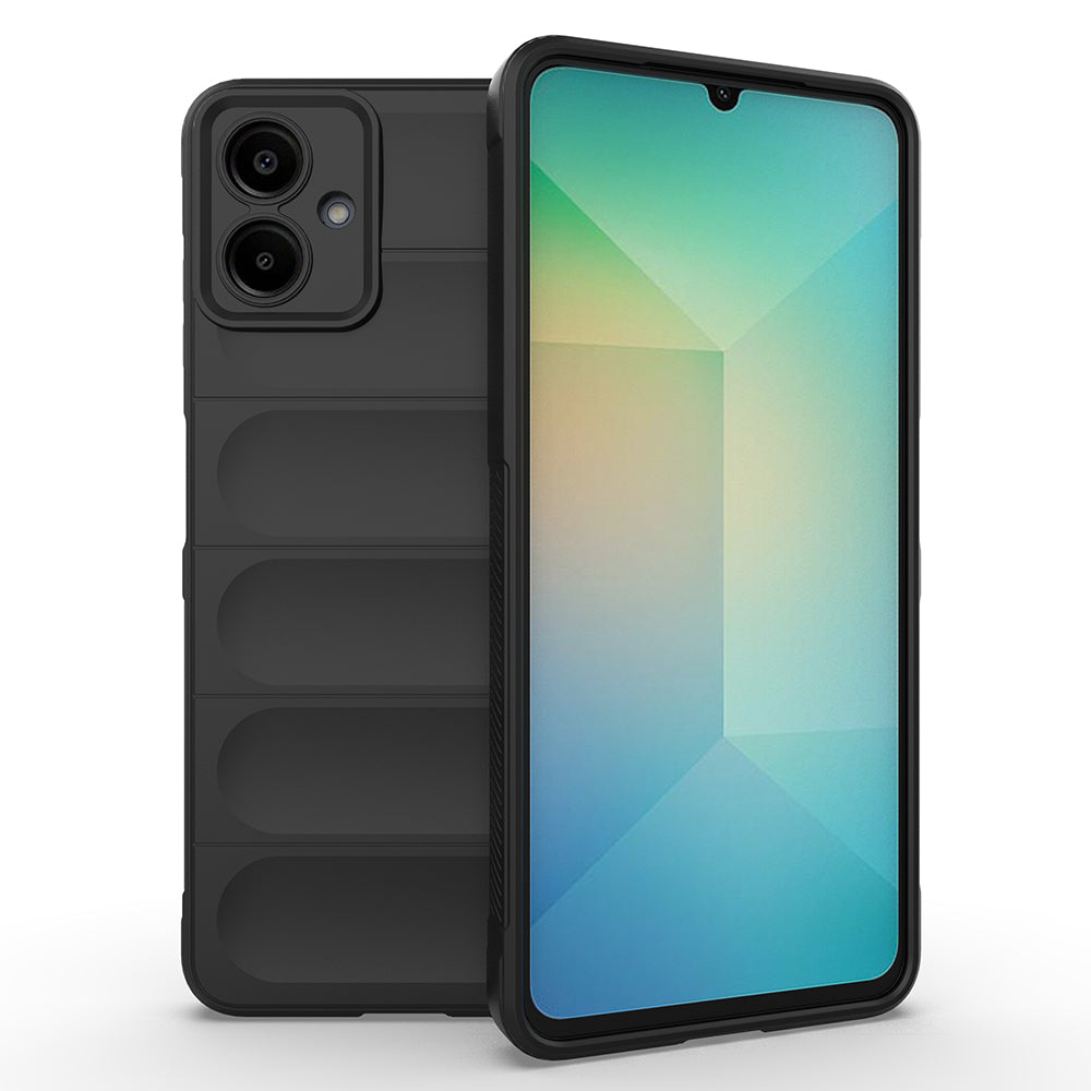 Cepax Galaxy A07 Esnek TPU Oyuklu Arka Yüzey Tasarımlı Etnik Silikon Kılıf
