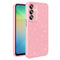 Cepax Galaxy A16 Kamera Korumalı Simli Lüks Koton Kılıf