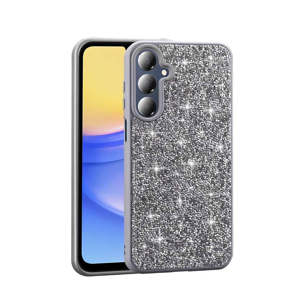 Cepax Galaxy A16 Parlak Taşlı Tasarım Pırlanta Kılıf