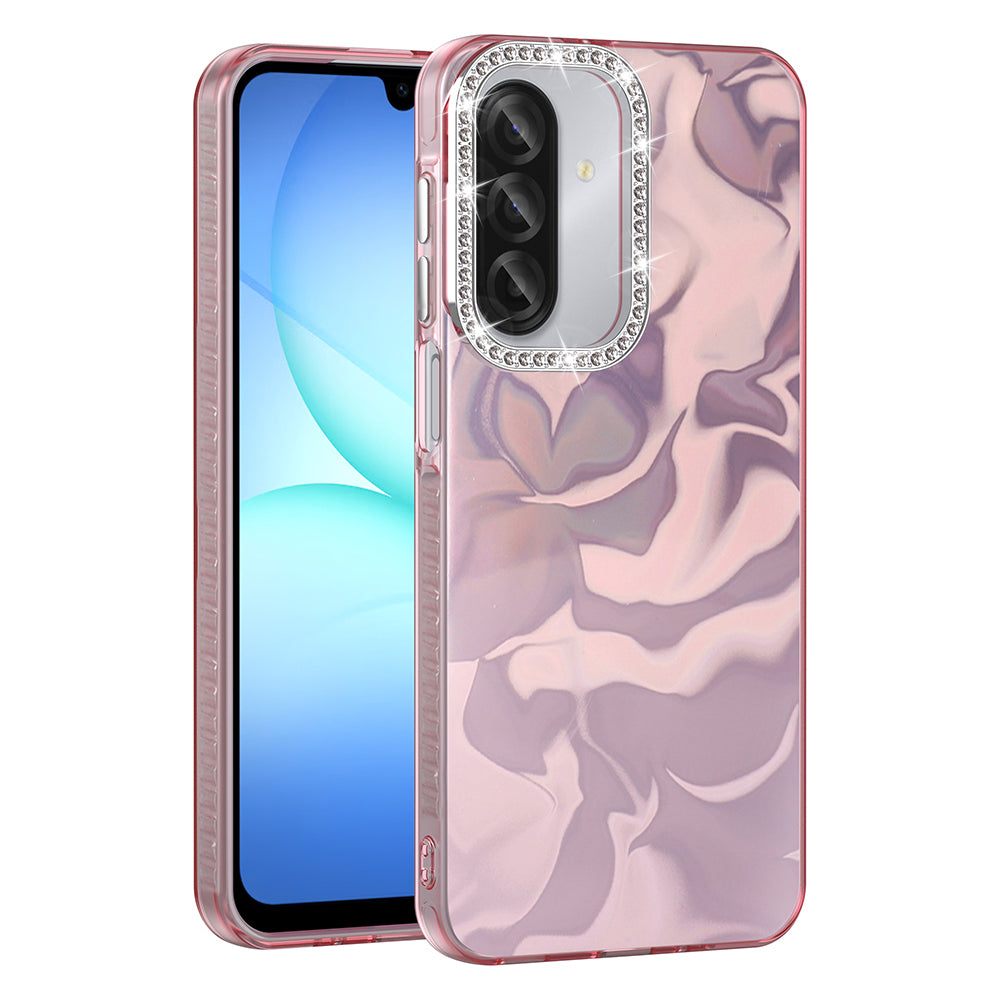 Cepax Galaxy A17 Airbagli Parlak Taş Detay Tasarımlı Esila Kılıf