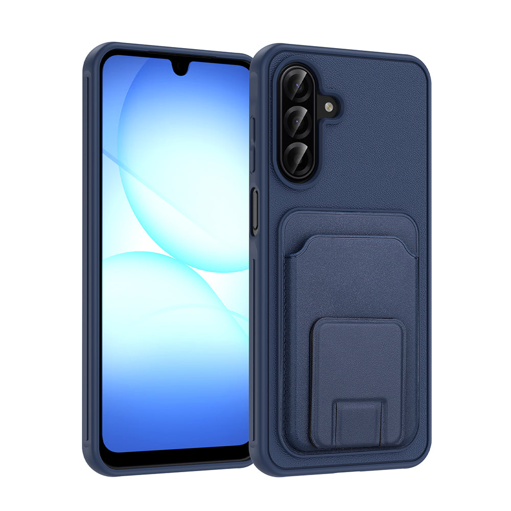 Cepax Galaxy A17 Kartlıklı TPU Bikart Kılıf