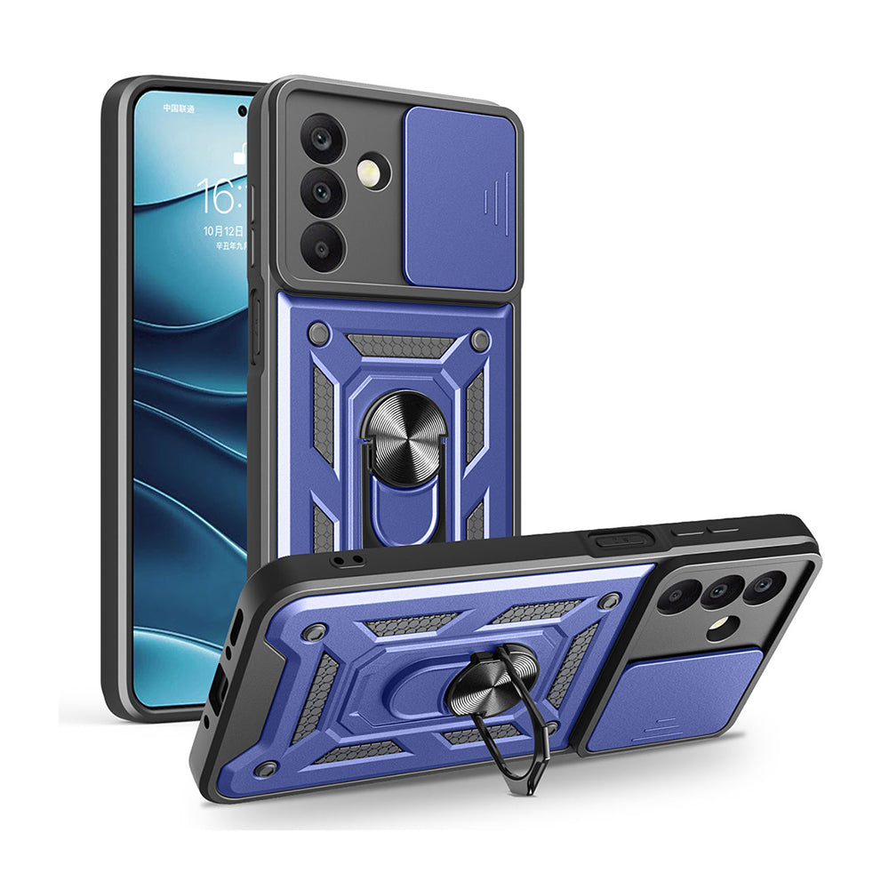 Cepax Galaxy A17 Magnetik Standlı Kamera Korumalı Sürgülü Vega Kılıf