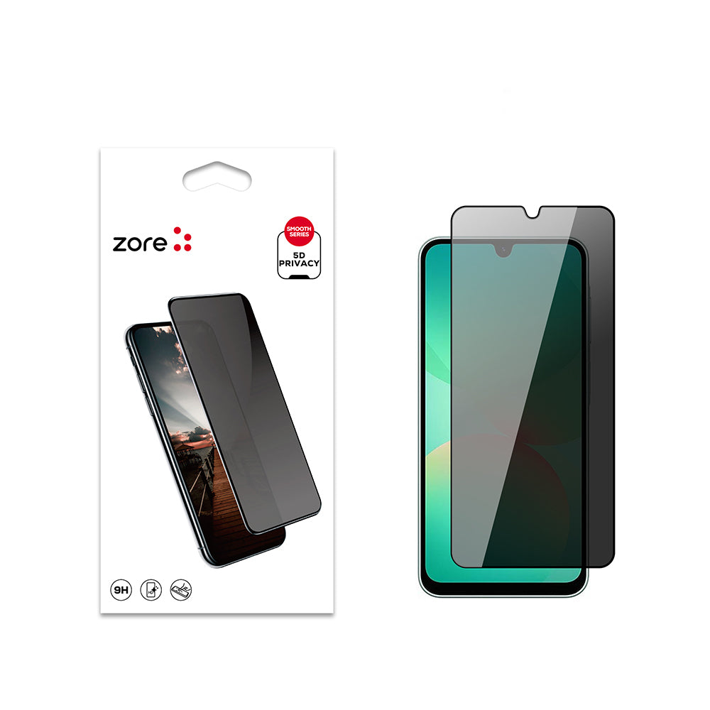 Cepax Galaxy A26 New 5D Privacy Temperli Ekran Koruyucu