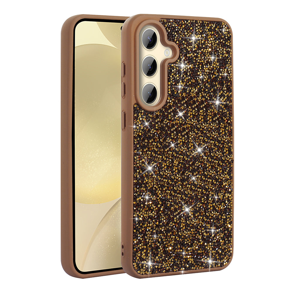 Cepax Galaxy A35 Parlak Taşlı Tasarım Pırlanta Kılıf