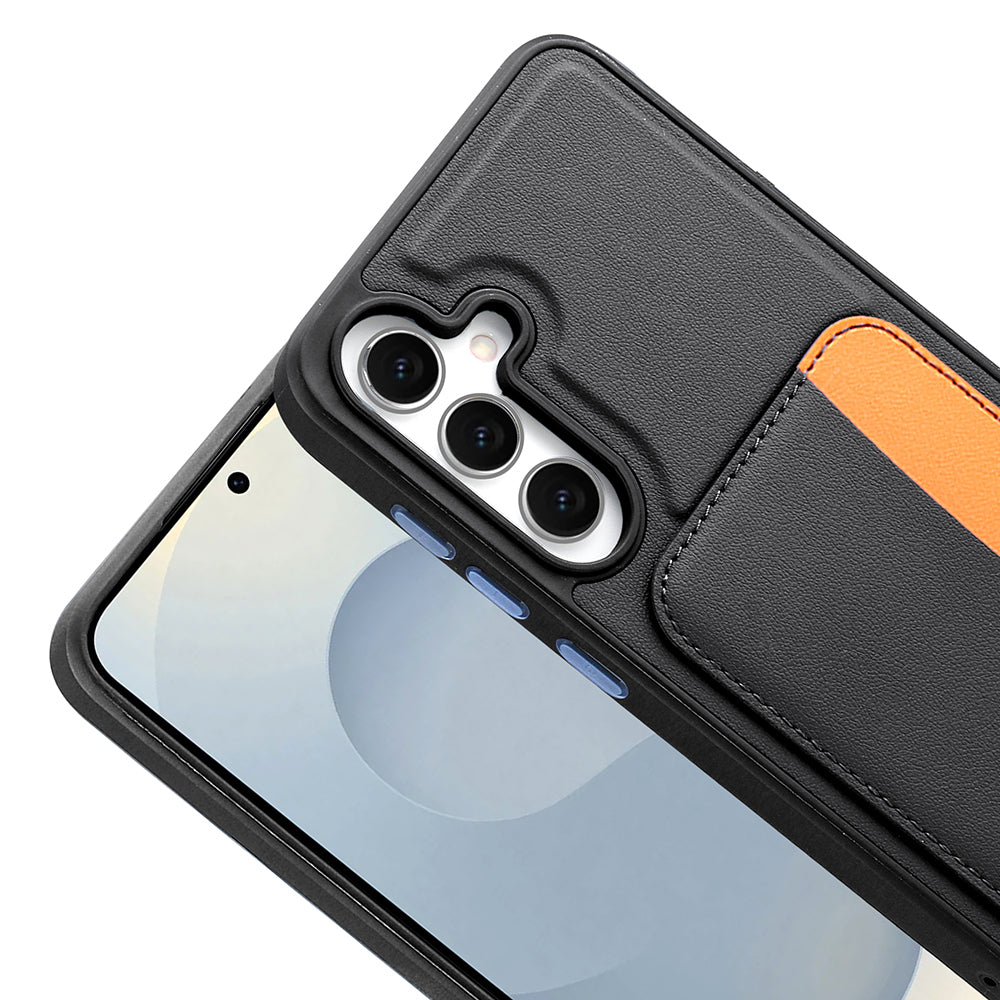 Cepax Galaxy A36 X-Kart Kartlıklı Silikon Telefon Kılıfı