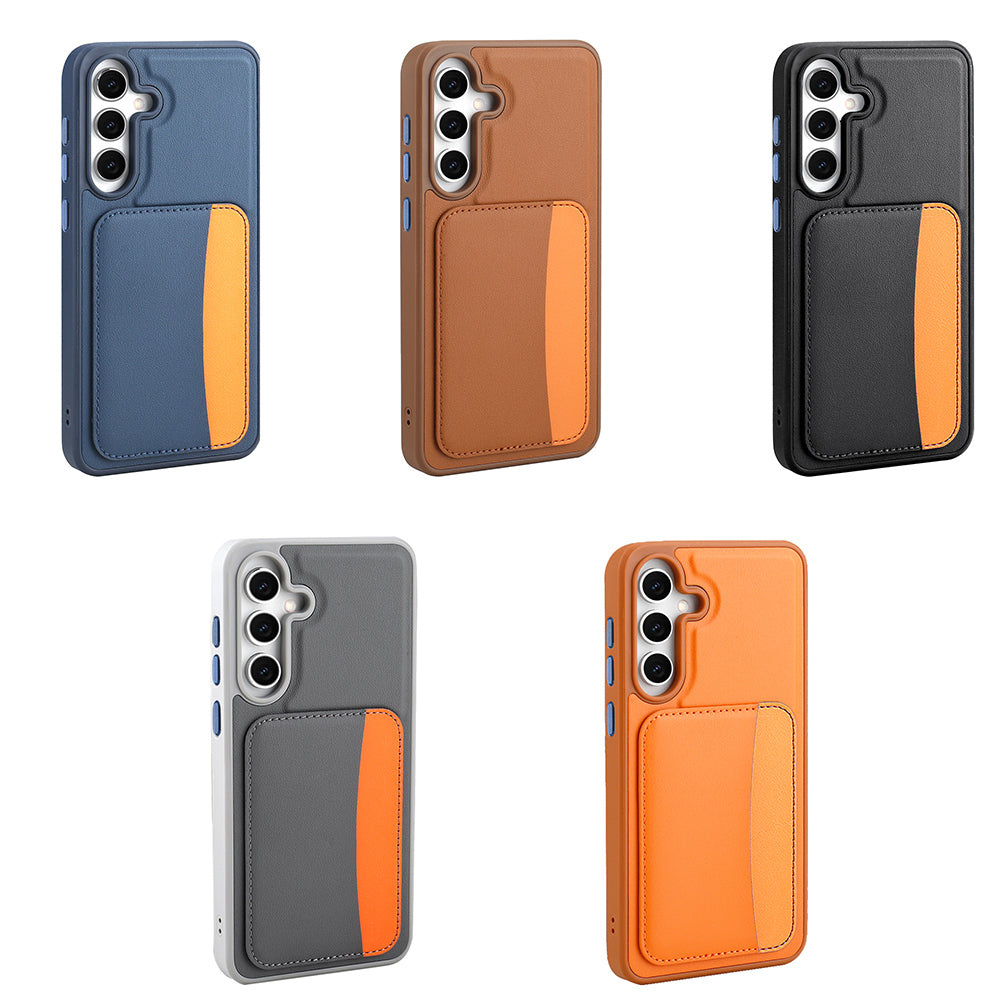 Cepax Galaxy A36 X-Kart Kartlıklı Silikon Telefon Kılıfı