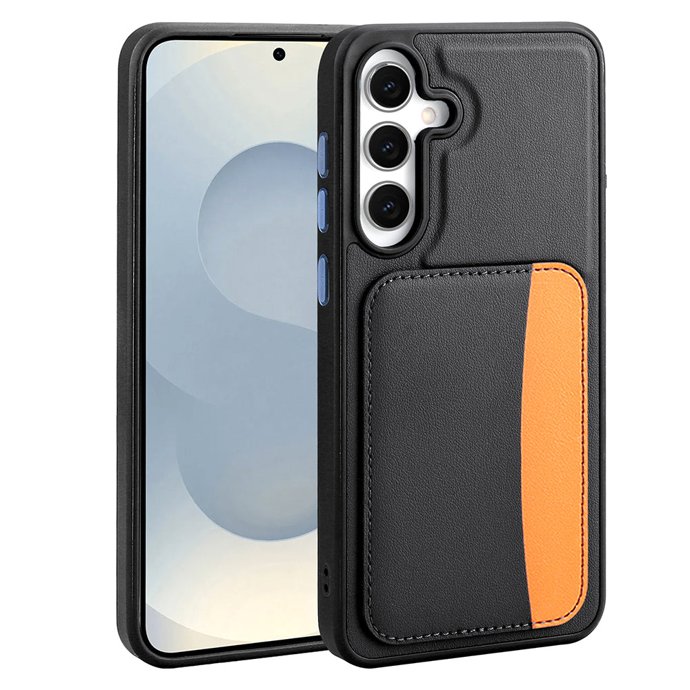 Cepax Galaxy A36 X-Kart Kartlıklı Silikon Telefon Kılıfı