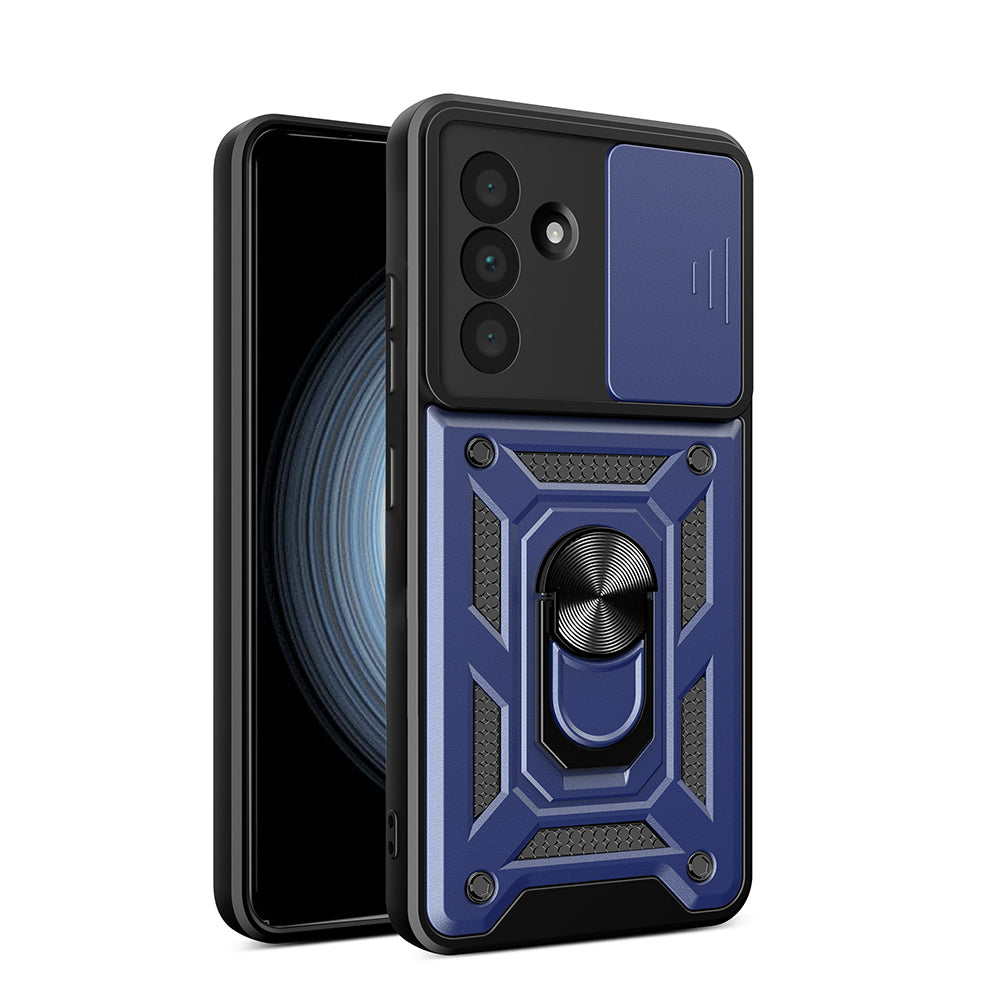 Cepax Galaxy A36 Magnetik Standlı Kamera Korumalı Sürgülü Vega Kılıf