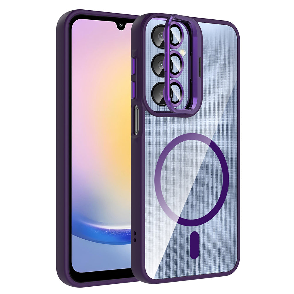 Cepax Galaxy A36 Standlı ve Kamera Lens Hediyeli Etro Kılıf