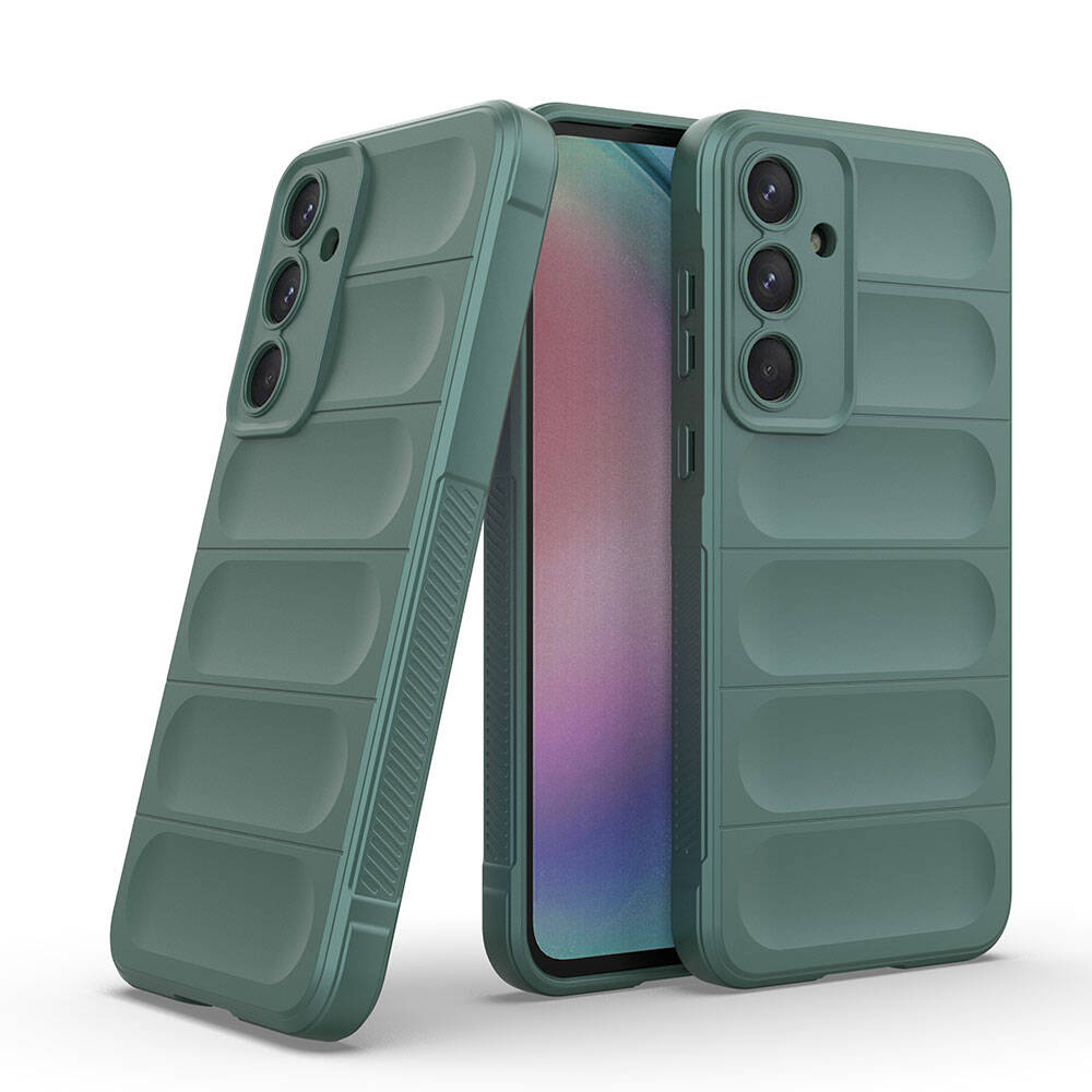 Cepax Galaxy A55 Esnek TPU Oyuklu Arka Yüzey Tasarımlı Etnik Silikon Kılıf
