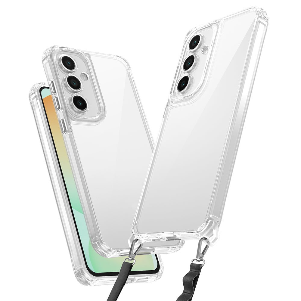 Cepax Galaxy A56 Airbagli Takılabilir Askı Aparatlı Snap Silikon Kılıf