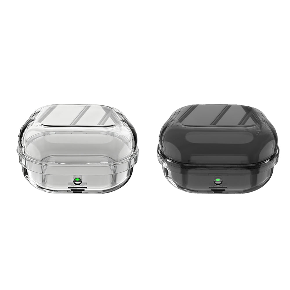 Cepax Galaxy Buds 4 Şeffaf Silikon 360 Derece Koruma Airbag 47 Kılıf