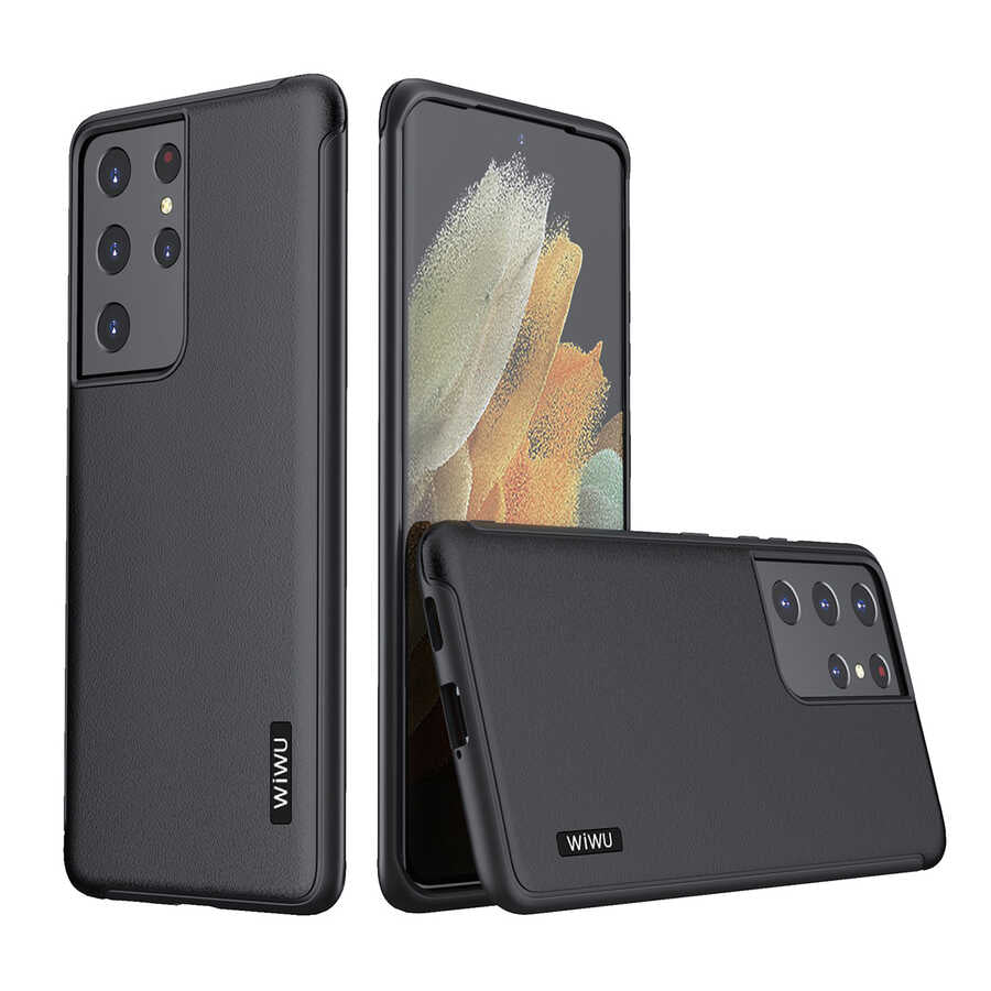 Galaxy S21 Ultra Kılıf Wiwu Sand Stone Kılıf - 9