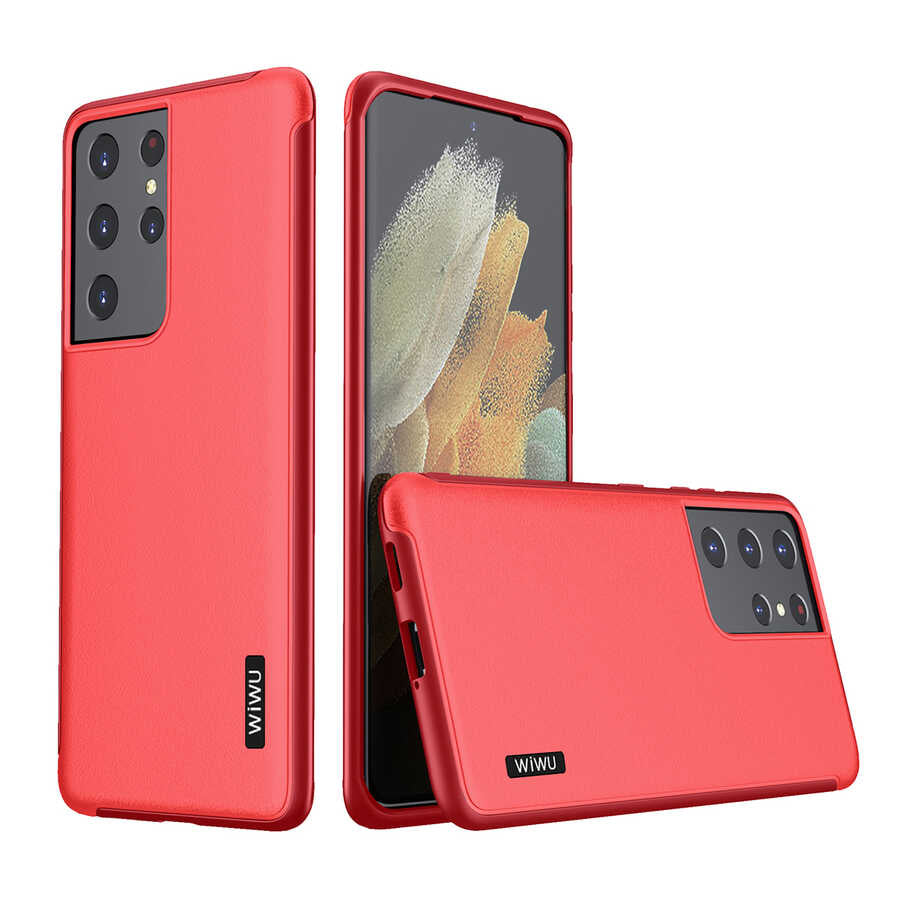Galaxy S21 Ultra Kılıf Wiwu Sand Stone Kılıf - 11