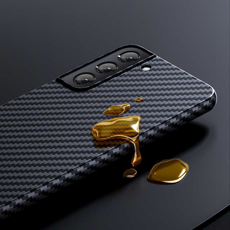 Benks Kevlar Galaxy S22 Plus Kılıf Fiber Telefon Kılıfı - 3