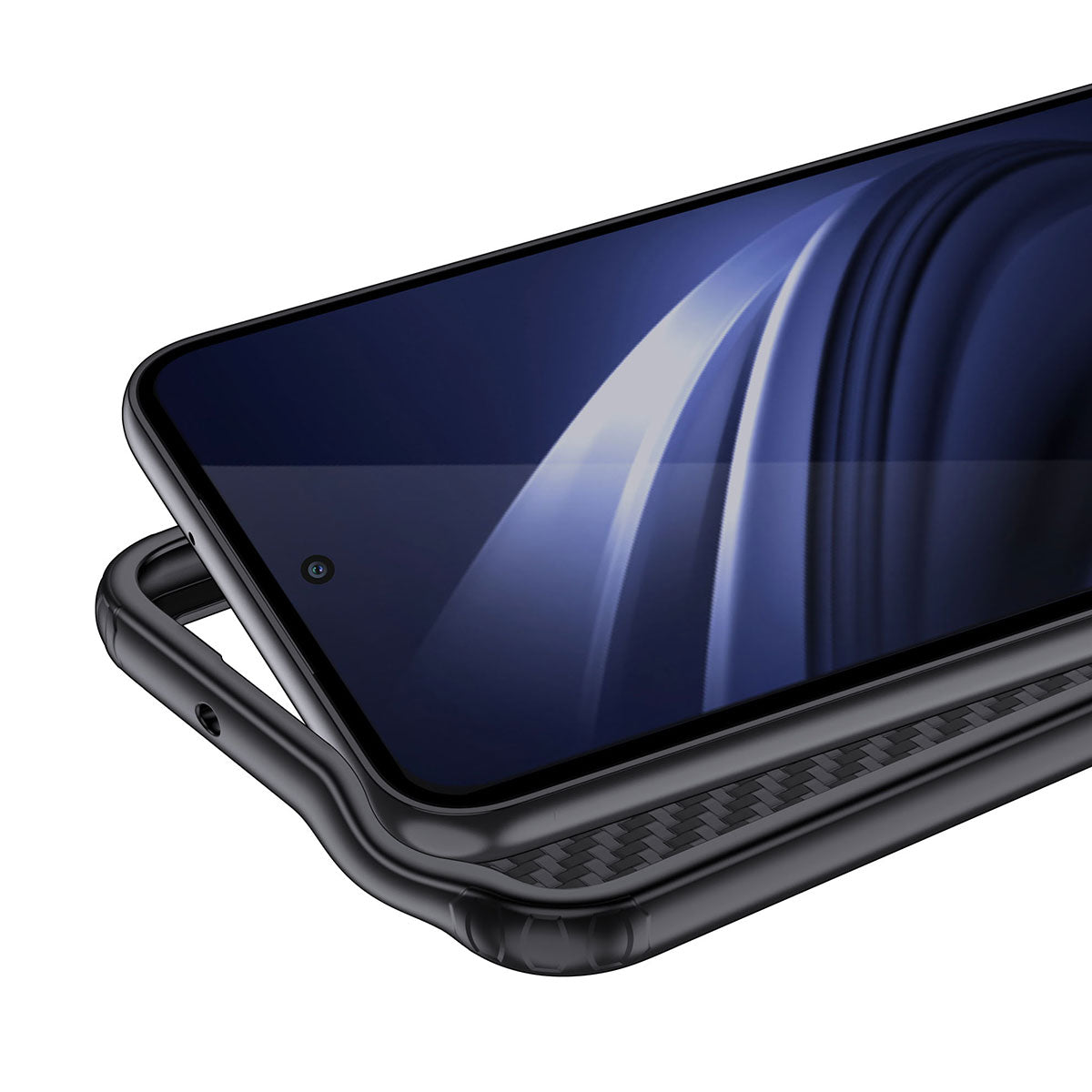 Wlons Radison Galaxy S23 Kılıf Aramid Karbon Fiber M-safe Özellikli Telefon Kılıfı