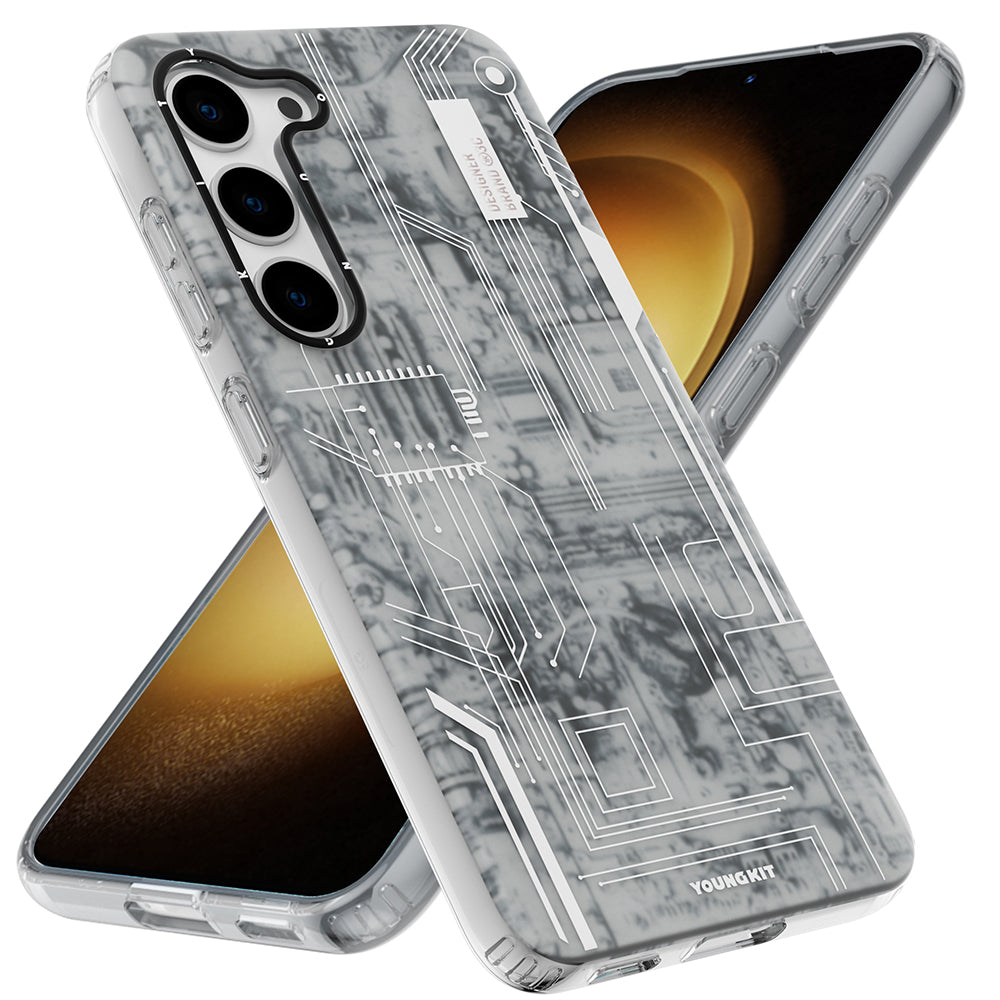 YoungKit Technology Serisi Galaxy S23 Plus Telefon Kılıfı - 2