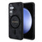 Guess Galaxy S24 Plus Orjinal Lisanslı M-safe Şarj Özellikli PU Halkalı 4G Desenli Yazı Logolu Kılıf