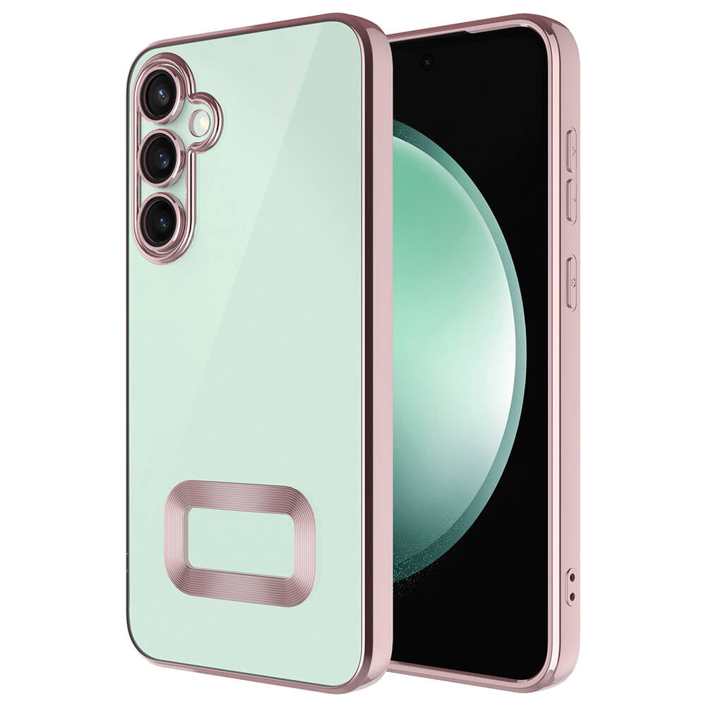 Cepax Galaxy S24 Plus Kamera Korumalı Logo Gösteren Omega Kılıf