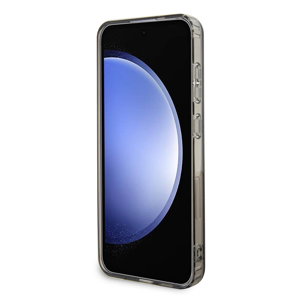 Karl Lagerfeld Galaxy S24 Plus Orjinal Lisanslı M-safe Şarj Özellikli Karl & Choupette IML Baskılı Kılıf