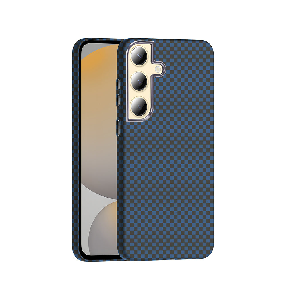 Cepax Galaxy S24 Plus M-safe Şarj Özellikli Karbon Fiber Görünümlü Gros Kılıf