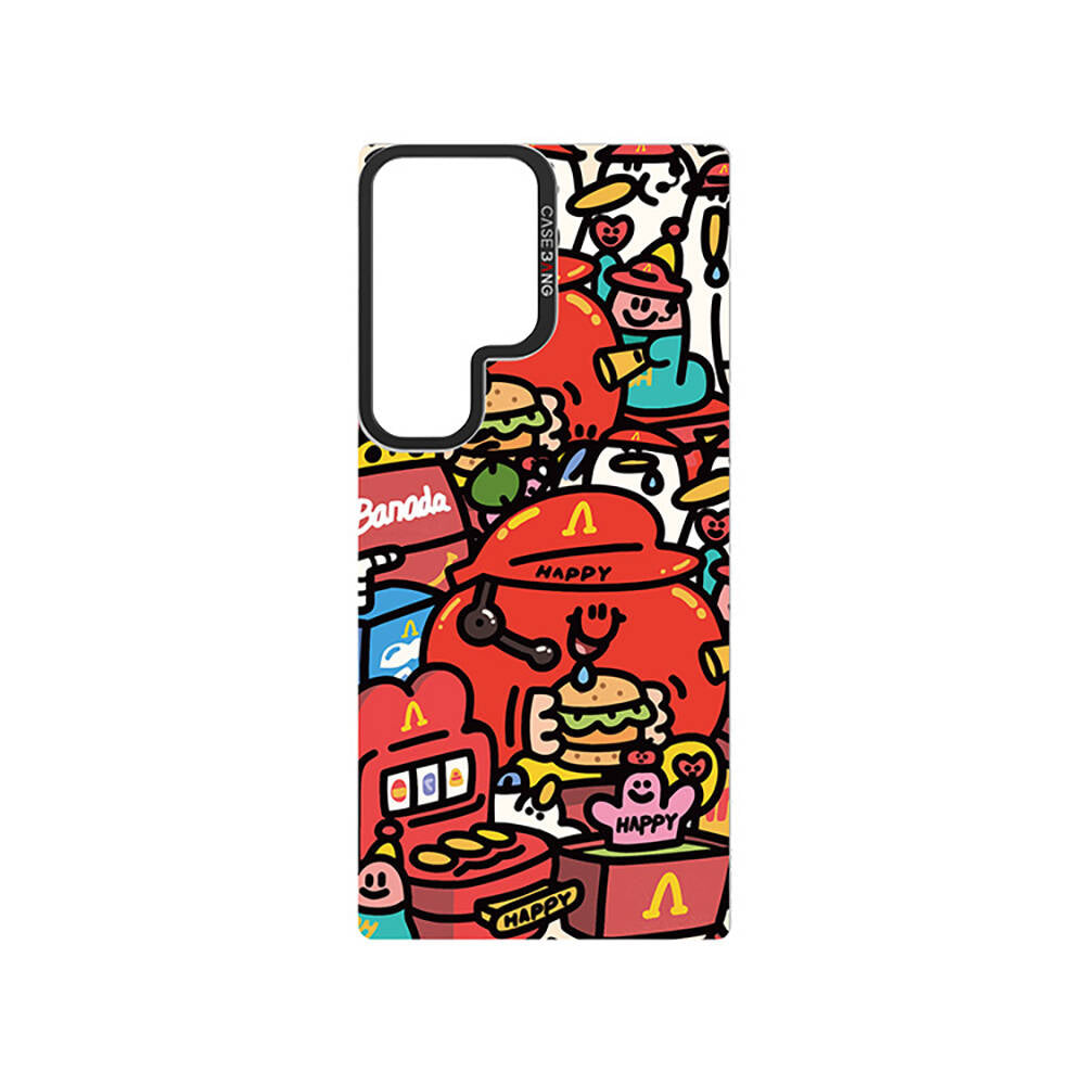 Casebang Ahhey Serisi Galaxy S24 Plus M-safe Şarj Özellikli Arka Panel